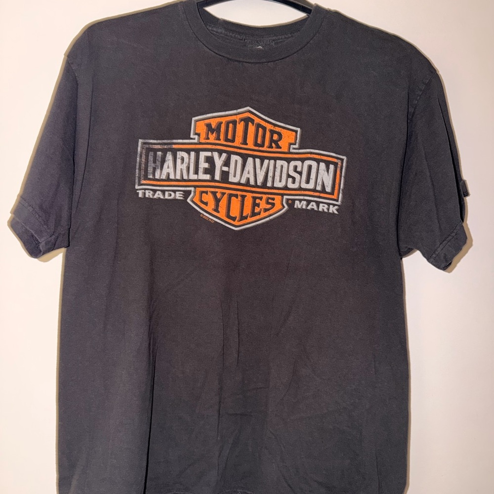 Harley-Davidson Huntington Beach Men's Charcoal Tee